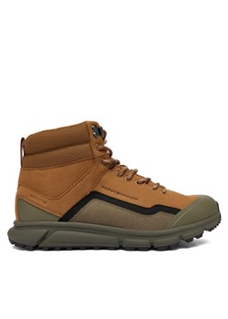 Tommy Hilfiger Trzewiki Outdoor Runner Hi Wpm FM0FM05575 Brązowy ze sklepu MODIVO w kategorii Buty zimowe męskie - zdjęcie 186029062