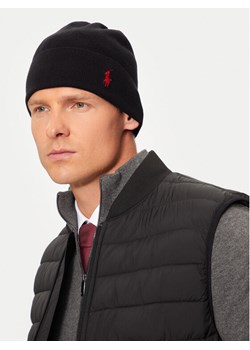 Polo Ralph Lauren Czapka 449959339001 Czarny ze sklepu MODIVO w kategorii Czapki zimowe męskie - zdjęcie 186029090