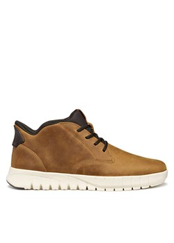 Geox Sneakersy U Flextride Plus U56MAB 000FF C6002 Brązowy ze sklepu MODIVO w kategorii Buty sportowe męskie - zdjęcie 186029220