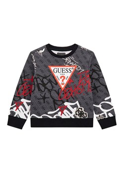 Guess Bluza N5BQ05 KAD74 Szary Regular Fit ze sklepu MODIVO w kategorii Bluzy chłopięce - zdjęcie 186029253
