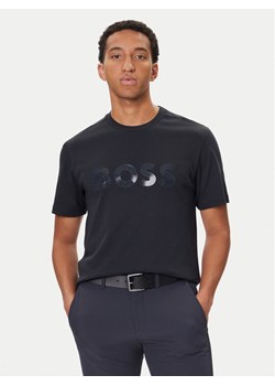 BOSS T-Shirt Mirror Iconic 50547940 Granatowy Relaxed Fit ze sklepu MODIVO w kategorii T-shirty męskie - zdjęcie 186029261