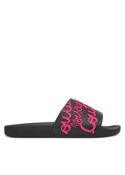 Versace Jeans Couture Klapki 79VA3SQ1 Czarny ze sklepu MODIVO w kategorii Klapki damskie - zdjęcie 186029354