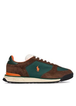 Polo Ralph Lauren Sneakersy Varick Pp 809974040002 Brązowy ze sklepu MODIVO w kategorii Buty sportowe męskie - zdjęcie 186029423