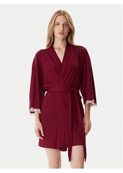 Tommy Hilfiger Szlafrok UW0UW06076 Czerwony ze sklepu MODIVO w kategorii Szlafroki damskie - zdjęcie 186029474