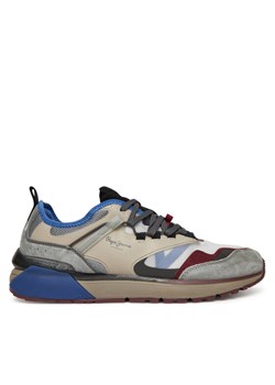 Pepe Jeans Sneakersy Stoke Sport M PMS600013 Szary ze sklepu MODIVO w kategorii Buty sportowe męskie - zdjęcie 186029480