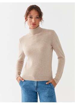 United Colors Of Benetton Golf 1002D2348 Beżowy Regular Fit ze sklepu MODIVO w kategorii Swetry damskie - zdjęcie 186029503