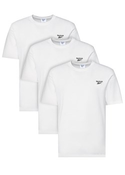 Reebok Komplet 3 t-shirtów Woodrow RK25189CCM Biały Regular Fit ze sklepu MODIVO w kategorii T-shirty męskie - zdjęcie 186029554