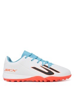 Skechers Buty do piłki nożnej Jr Youth Tf 252164L WTQP Biały ze sklepu MODIVO w kategorii Buty sportowe dziecięce - zdjęcie 186029582
