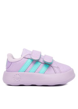 adidas Sneakersy Disney Frozen Grand Court JR5630 Fioletowy ze sklepu MODIVO w kategorii Buty sportowe dziecięce - zdjęcie 186029594