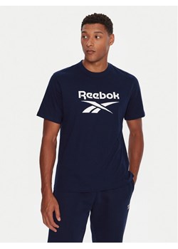 Reebok T-Shirt RK25141CCM Granatowy Regular Fit ze sklepu MODIVO w kategorii T-shirty męskie - zdjęcie 186029600