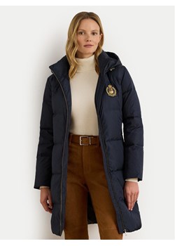 LAUREN RALPH LAUREN Płaszcz zimowy 297P04126003 Granatowy Straight Fit ze sklepu MODIVO w kategorii Płaszcze damskie - zdjęcie 186029603