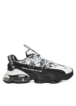 Versace Jeans Couture Sneakersy 79YA3SU2 Szary ze sklepu MODIVO w kategorii Buty sportowe męskie - zdjęcie 186029652
