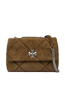 Tory Burch Torebka Diamond Quilt 169170 Zielony ze sklepu MODIVO w kategorii Listonoszki - zdjęcie 186029684