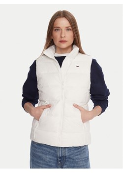 Tommy Jeans Bezrękawnik DW0DW21622 Biały Slim Fit ze sklepu MODIVO w kategorii Kamizelki damskie - zdjęcie 186029691