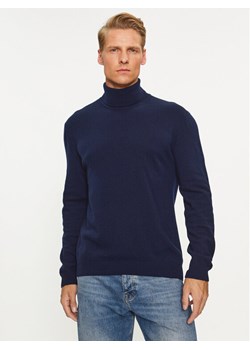 United Colors Of Benetton Golf 1002U2180 Granatowy Regular Fit ze sklepu MODIVO w kategorii Swetry męskie - zdjęcie 186029702