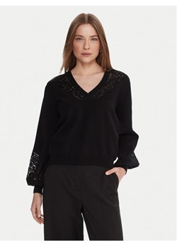 TWINSET Sweter 252TT3440 Czarny Regular Fit ze sklepu MODIVO w kategorii Swetry damskie - zdjęcie 186029893