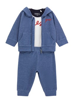 Guess Komplet dresowy P5YG07 KCZ10 Niebieski Regular Fit ze sklepu MODIVO w kategorii Komplety niemowlęce - zdjęcie 186030021