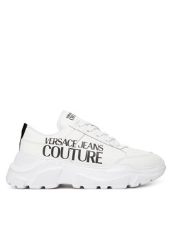 Versace Jeans Couture Sneakersy 79YA3SC1 Biały ze sklepu MODIVO w kategorii Buty sportowe męskie - zdjęcie 186030113