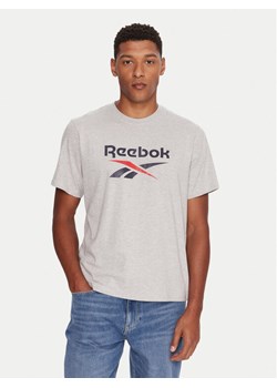 Reebok T-Shirt RK25158CCM Szary Regular Fit ze sklepu MODIVO w kategorii T-shirty męskie - zdjęcie 186030171
