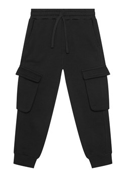 United Colors Of Benetton Spodnie dresowe 3J68CF06I Czarny Regular Fit ze sklepu MODIVO w kategorii Spodnie chłopięce - zdjęcie 186030281