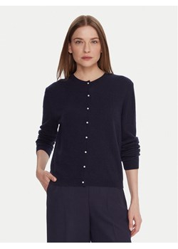 United Colors Of Benetton Kardigan 1002D501U Granatowy Regular Fit ze sklepu MODIVO w kategorii Swetry damskie - zdjęcie 186030302