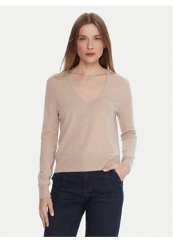 United Colors Of Benetton Sweter 1002D401Y Beżowy Regular Fit ze sklepu MODIVO w kategorii Swetry damskie - zdjęcie 186030342
