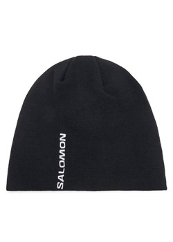 Salomon Czapka Graphic LC2708700 Czarny ze sklepu MODIVO w kategorii Czapki zimowe damskie - zdjęcie 186030363