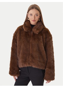 Bardot Futro 59474JB3 Brązowy Regular Fit ze sklepu MODIVO w kategorii Futra damskie - zdjęcie 186030373