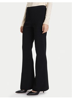 TWINSET Spodnie materiałowe 252TP3206 Czarny Flare Fit ze sklepu MODIVO w kategorii Spodnie damskie - zdjęcie 186030382