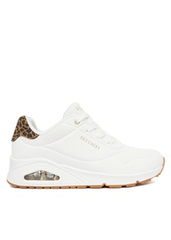 Skechers Sneakersy Uno 177093/WHLD Biały ze sklepu MODIVO w kategorii Buty sportowe damskie - zdjęcie 186030414