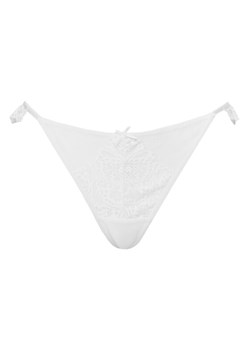 Hunkemöller Stringi Posie 302401 Biały ze sklepu MODIVO w kategorii Majtki damskie - zdjęcie 186030450