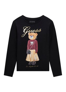 Guess Bluzka J5BI16 J1314 Czarny Regular Fit - id: 0000305453693 - marki Guess - 186030512 Guess Bluzka J5BI16 J1314 Czarny Regular Fit ze sklepu MODIVO w kategorii Bluzki dziewczęce - zdjęcie 186030512