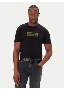 Armani Exchange T-Shirt XM001911 AF10356 MC237 Czarny Regular Fit ze sklepu MODIVO w kategorii T-shirty męskie - zdjęcie 186030560