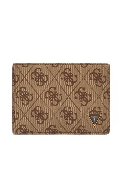 Guess Portfel SMMALL LEA27 Brązowy ze sklepu MODIVO w kategorii Portfele męskie - zdjęcie 186030563