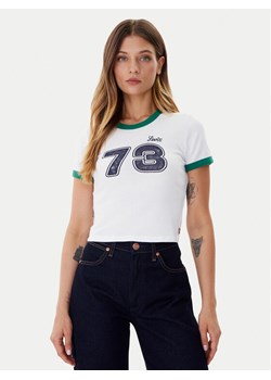 Levi's® T-Shirt Graphic Ringer A3523-0142 Biały Slim Fit ze sklepu MODIVO w kategorii Bluzki damskie - zdjęcie 186030593