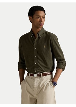 Polo Ralph Lauren Koszula 710654408111 Zielony Regular Fit ze sklepu MODIVO w kategorii Koszule męskie - zdjęcie 186030654