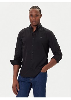 Calvin Klein Jeans Koszula Oxford Classic LV140EM125 Czarny Regular Fit ze sklepu MODIVO w kategorii Koszule męskie - zdjęcie 186030661