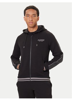Guess Bluza Z5BQ12 KB3P2 Czarny Regular Fit ze sklepu MODIVO w kategorii Bluzy męskie - zdjęcie 186030771