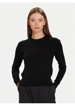 Calvin Klein Sweter LV044D370G Czarny Regular Fit ze sklepu MODIVO w kategorii Swetry damskie - zdjęcie 186030784