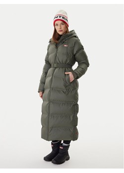 Hunter Płaszcz zimowy Hutchison HARW0001252 Zielony Regular Fit ze sklepu MODIVO w kategorii Płaszcze damskie - zdjęcie 186030804