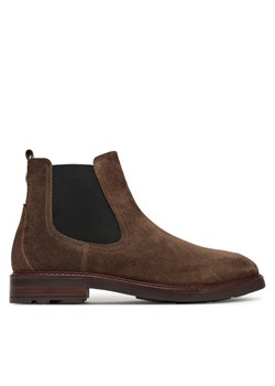 Pepe Jeans Sztyblety Leeds Road M PMS500001 Brązowy ze sklepu MODIVO w kategorii Buty zimowe męskie - zdjęcie 186030891