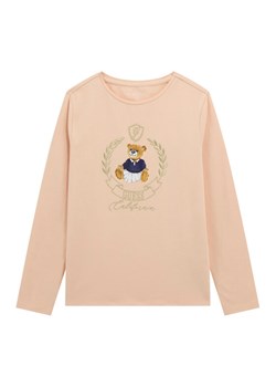 Guess Bluzka J5BI26 J1314 Różowy Regular Fit ze sklepu MODIVO w kategorii Bluzki dziewczęce - zdjęcie 186030911