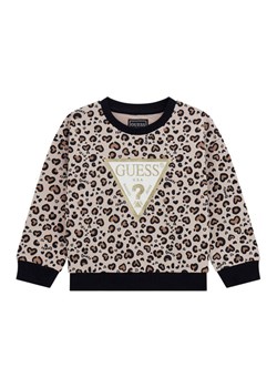 Guess Bluza K5BQ03 KAD74 Beżowy Relaxed Fit ze sklepu MODIVO w kategorii Bluzy dziewczęce - zdjęcie 186030912