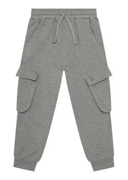 United Colors Of Benetton Spodnie dresowe 3J68CF06I Szary Regular Fit ze sklepu MODIVO w kategorii Spodnie dziewczęce - zdjęcie 186030921