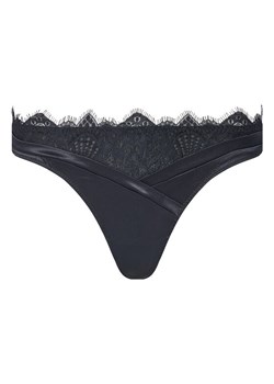 Hunkemöller Stringi Zoe 303112 Czarny ze sklepu MODIVO w kategorii Majtki damskie - zdjęcie 186030954