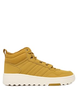 adidas Sneakersy Hoops 4.0 Mid JQ5365 Żółty ze sklepu MODIVO w kategorii Buty sportowe męskie - zdjęcie 186030992