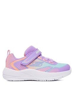 Skechers Sneakersy Microspec Advance 303657N LVMT Fioletowy ze sklepu MODIVO w kategorii Buty sportowe dziecięce - zdjęcie 186031021