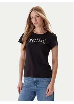 Mustang T-Shirt Loa 1016754 Czarny Slim Fit ze sklepu MODIVO w kategorii Bluzki damskie - zdjęcie 186031022