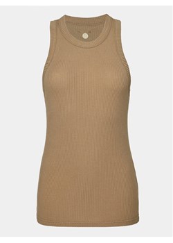 Athlecia Top Lankae W Top EA231328 Beżowy Regular Fit ze sklepu MODIVO w kategorii Bluzki damskie - zdjęcie 186031110
