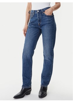 Levi's® Jeansy 501® Original A8746-0001 Niebieski Slim Fit ze sklepu MODIVO w kategorii Jeansy damskie - zdjęcie 186031143